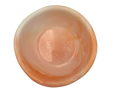 Peach + White Wavy Edge Ring Dish